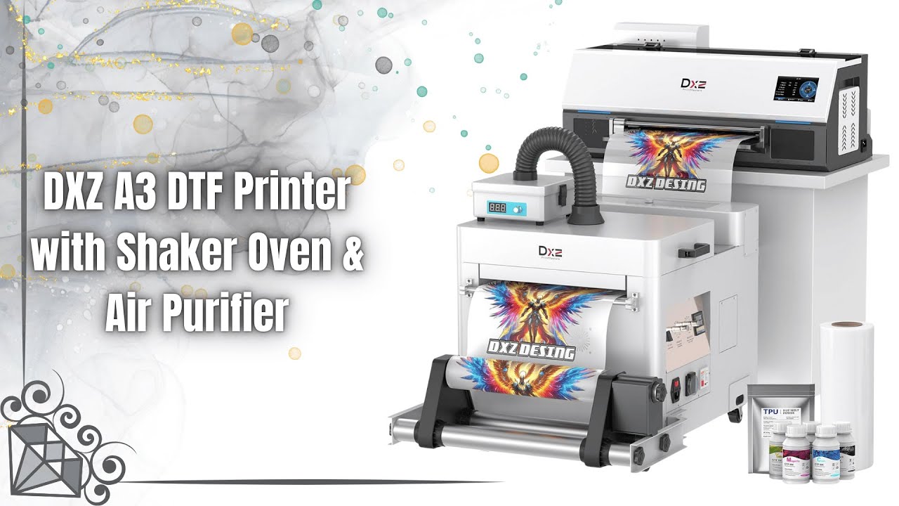 Обзор принтера DXZ A3 DTF | Высокоскоростная печать на футболках XP600!