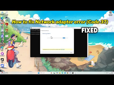 (FIXED) Network adapter error (Code 37) in Windows