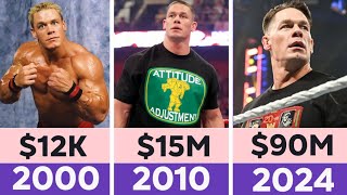 John Cena Net Worth Evolution (1997 to 2024) 💵🤑