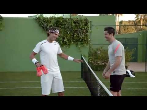 Cristiano Rafa Nadal in Nike Commercial YouTube