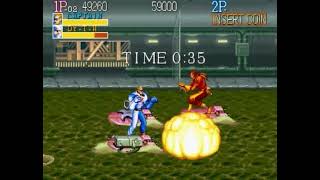 Captain Commando (Arcade) Dr.T.W Boss Battle
