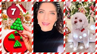 VLOGMAS 2023 ❄ Day 7 | Christmas Tree Brownies, Holly Christmas Photos & Haircut