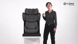 CYBEX Solution T Car Seat Tutorial