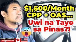 Famous 🔥If You Only Have CPP and OAS… Can You Retire in Canada or Go Back to the Philippines? Wealth