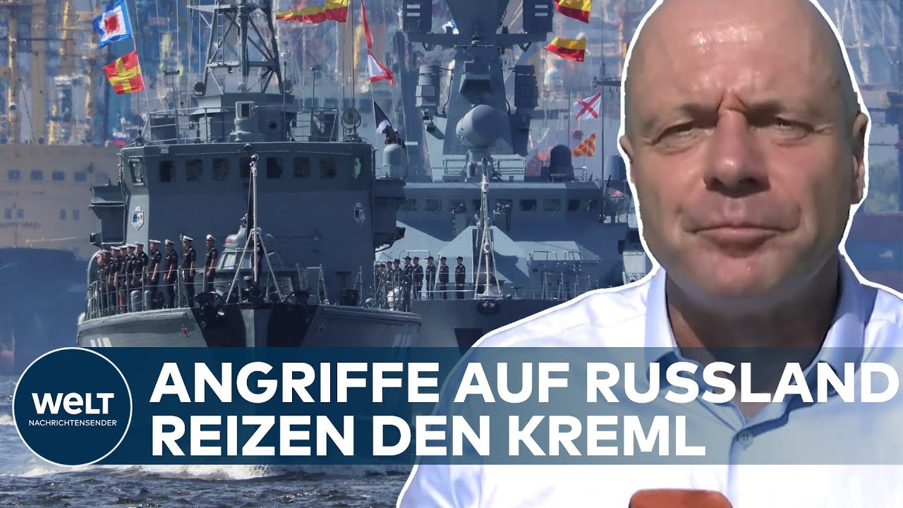 PUTINS KRIEG: Ukraine attackiert Schiff mit Seedrohnen - Waffe bereits bei Krim-Brücke eingesetzt