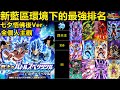 [七龍珠爆裂激戰 ドッカンバトル]#3299 新藍區環境下的最強排名！！七夕悟佛後Ver 全個人主觀！！