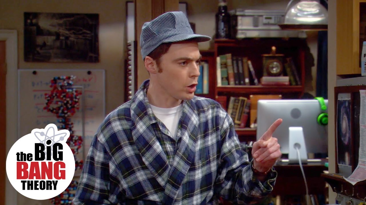 Sheldon Gets Territorial Over Amy | The Big Bang Theory - YouTube