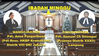 KEBAKTIAN MINGGU, ACARA PABORHATHON - PAOJAKHON PENDETA  (31 Januari 2021) PUKUL 11.30