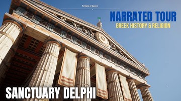 ☀ Sanctuary of Delphi ☀ | Narrated Virtual Tour