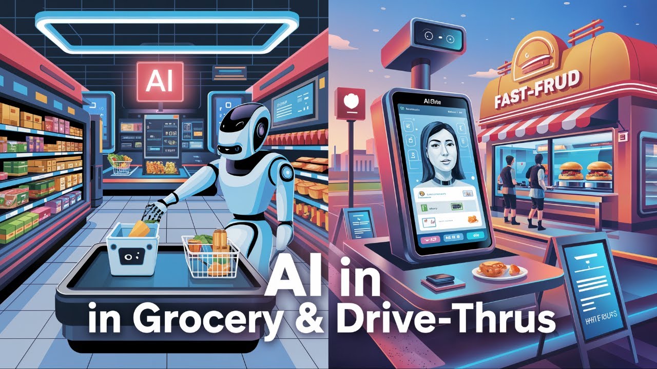 How AI Is Changing Grocery Stores & Drive-Thrus Forever