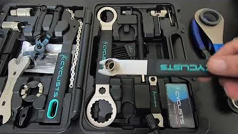 Affordable and Complete Bicycle Tool Kit, Review of the Cyclists Kit  from Amazon