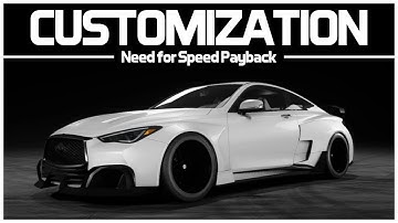 Need for Speed Payback - Preview Customization - Infiniti Q60 S