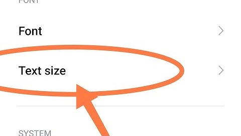 redmi note 7 change text size/how to change text size,how to change text size in redmi note 7