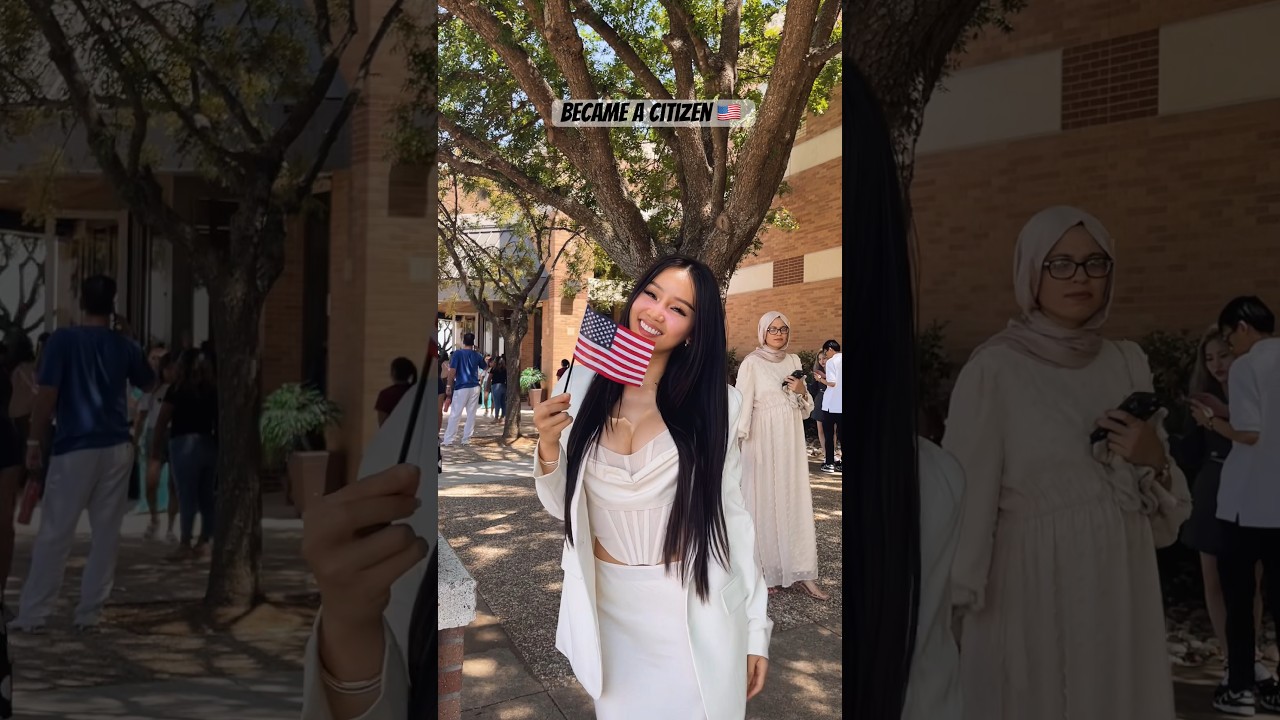 Became a citizen last month 🇺🇸 