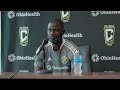 MENSAH | 'We're going to send the stadium off on a great note'
