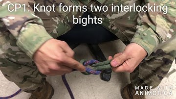 Sapper Knots Tutorial: Square Knot