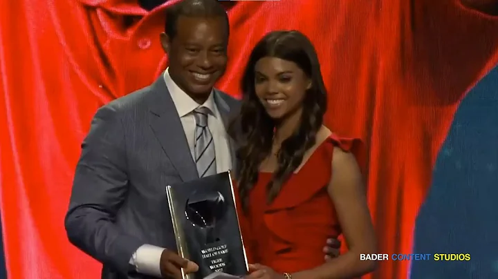 Tiger Woods inducted into World Golf Hall of Fame in an Emotional Ceremony