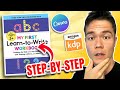 How to Make Letter Tracing Workbook in Canva for Amazon KDP (Step-by-Step)