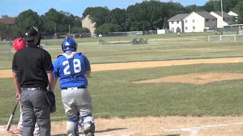Dominic DeMicco of Lake Zurich H S pitching vs Pal...