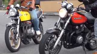 胸突く高音、すべてはこの一本から始まった　4into1のエキゾーストサウンド　CB400FOUR　カワサキ・ゼファーχ  ZEPHYR400Kai　DREAM CB400FOUR