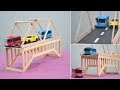 DIY Mini Bridge from Popsicle Sticks