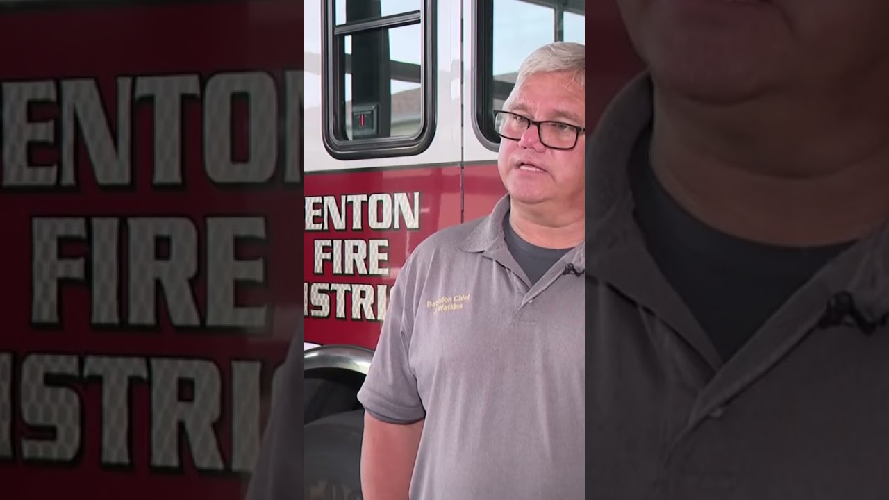 The family and three cats were able to escape the fire. #fenton #housefire