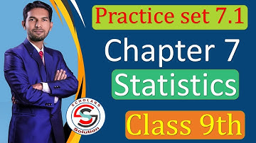 Class 9th/Chapter 7/Statistics/Practice set 7.1