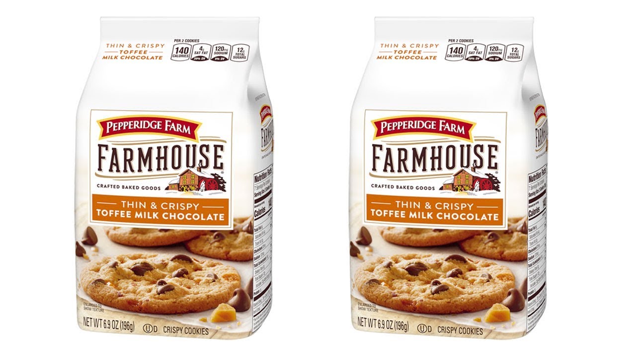 Pepperidge Farm Toffee & Milk Chocolate Cookie YouTube