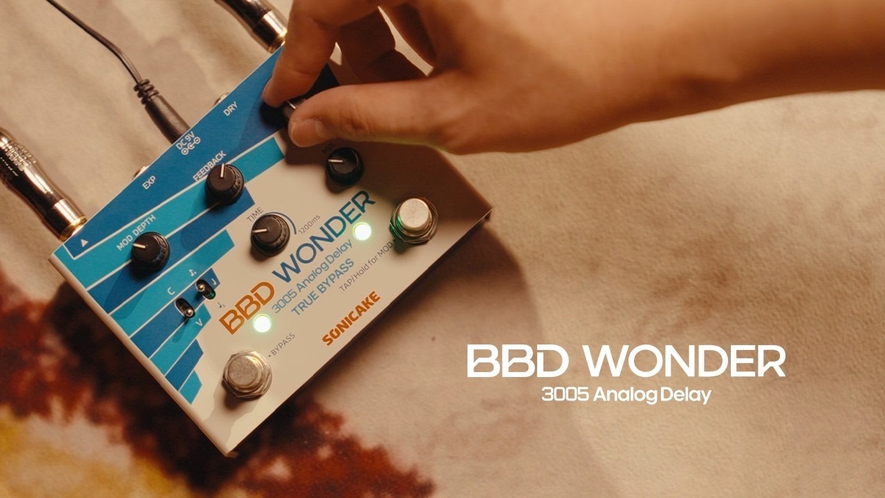 SONICAKE BBD Wonder エフェクター 3005アナログディレイ ソニケーキ