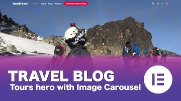 [Part 07/15] Make a Free WordPress Travel Blog Using Elementor