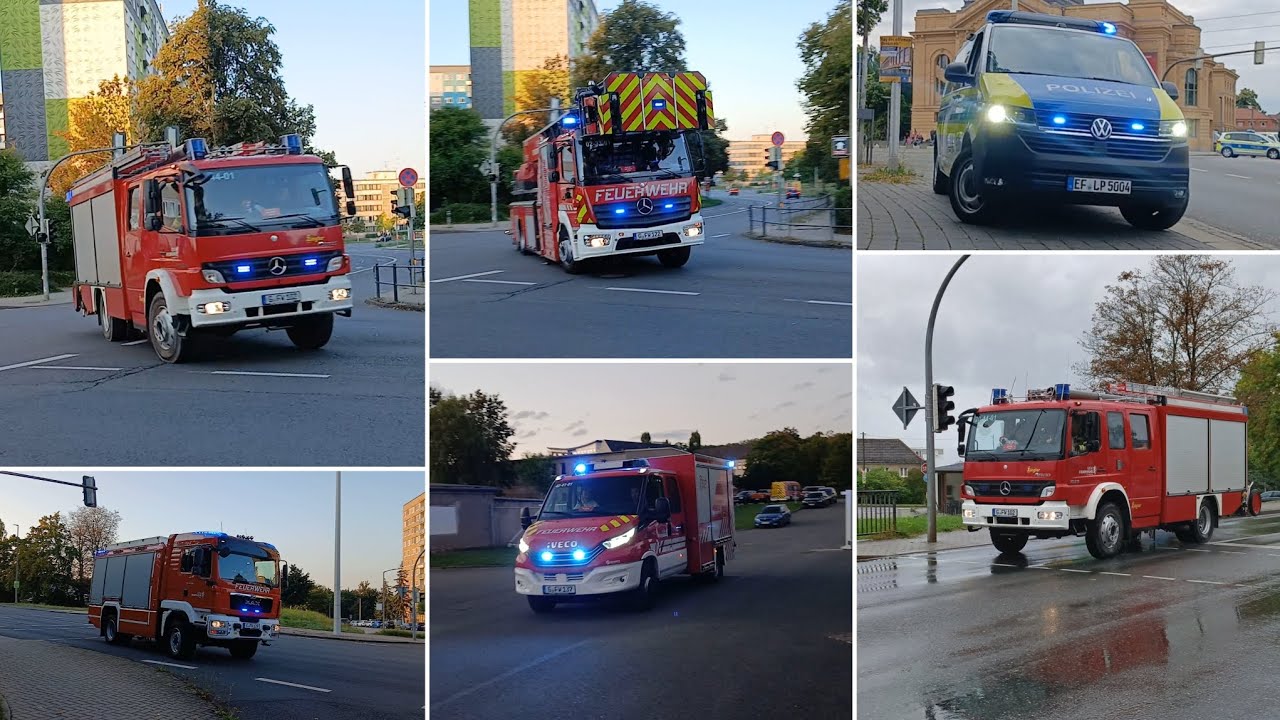 Einsatzfahrten In Gera 