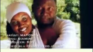 Matonya -  Siamini macho yangu
