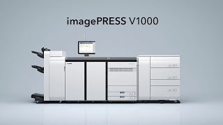 imagePRESS V1000 Introduction