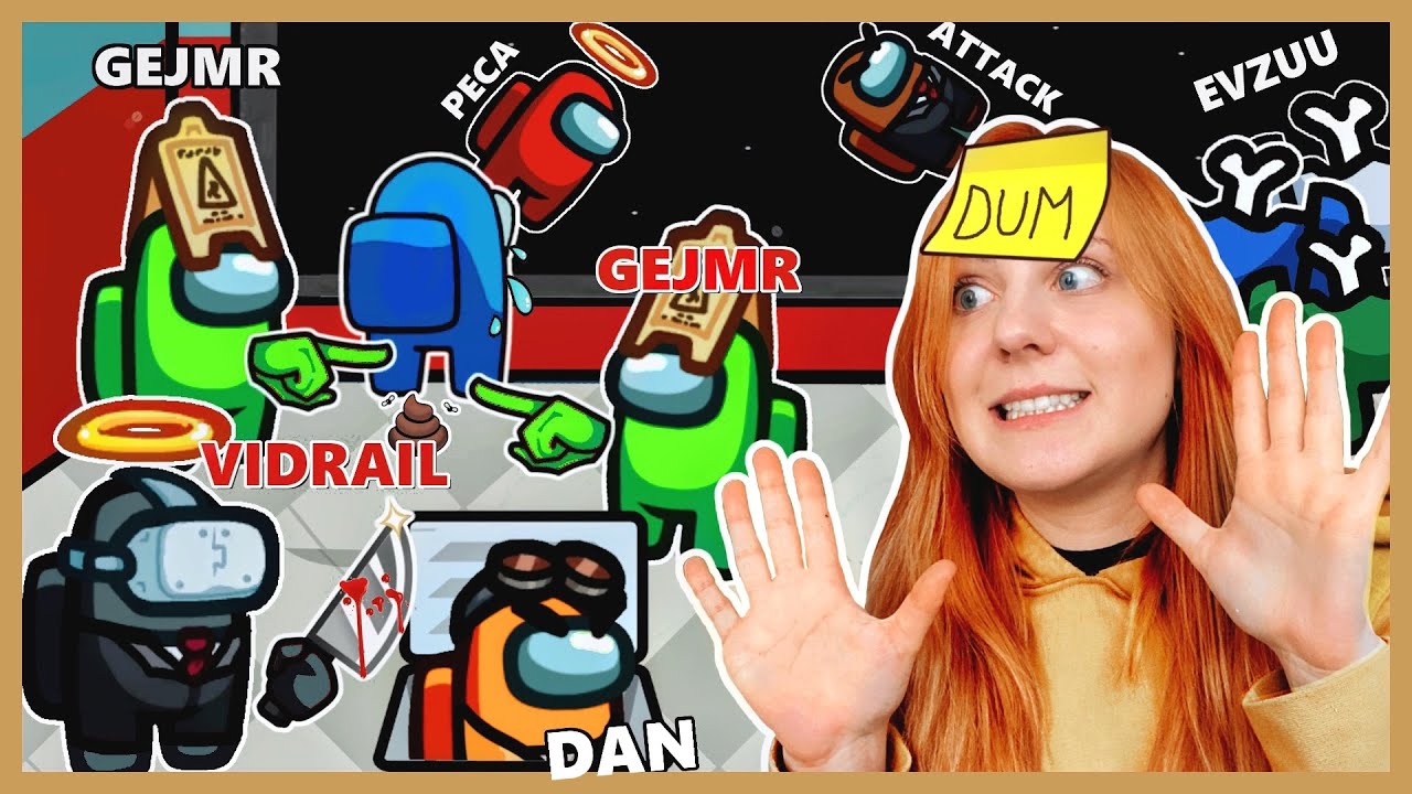 TOHLE VIDEO JE SUS | Natyla a Among Us