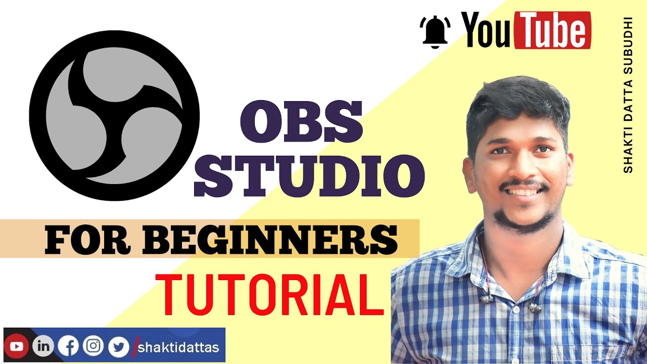 How to use OBS - Beginner Full Tutorial In Hindi for Screen Recording ...