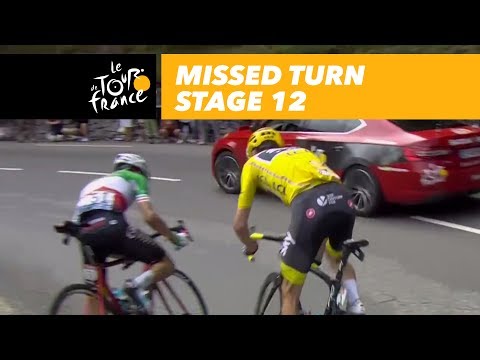Froome and Aru missed a turn - Stage 12 - Tour de France 2017