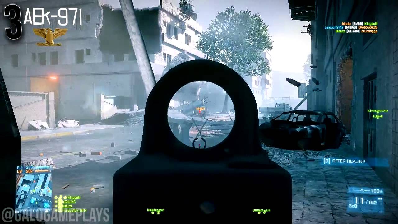 Battlefield 3 - Top 5 Armas de Assault !