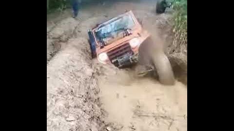 Getting unstuck in mud