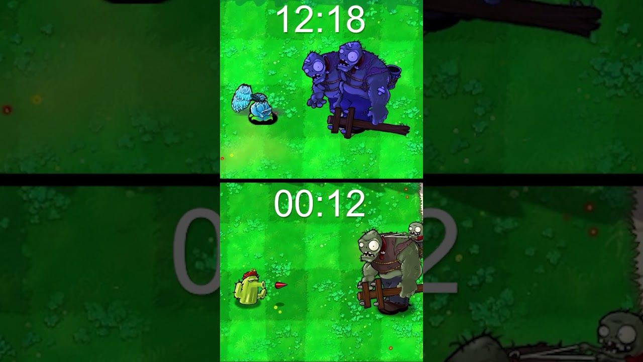 Cactus Max Level Vs Ice-Cabbage-pult Normal Level Battlez Who Will Win? | PvZ