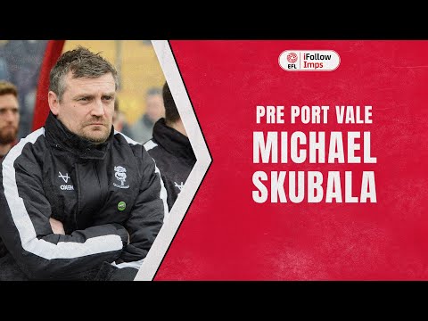 Michael Skubala pre Port Vale