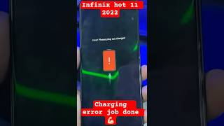 infinix hot 11 2021 charging error  solution #mobilerepairing #smartphone #trending #repair #infinix