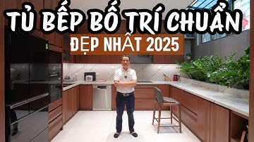 CÁCH BỐ TRÍ TỦ BẾP ĐẸP & TIỆN DỤNG NHẤT CHO NHÀ PHỐ VÀ CHUNG CƯ 2025 / Dũng design nội thất