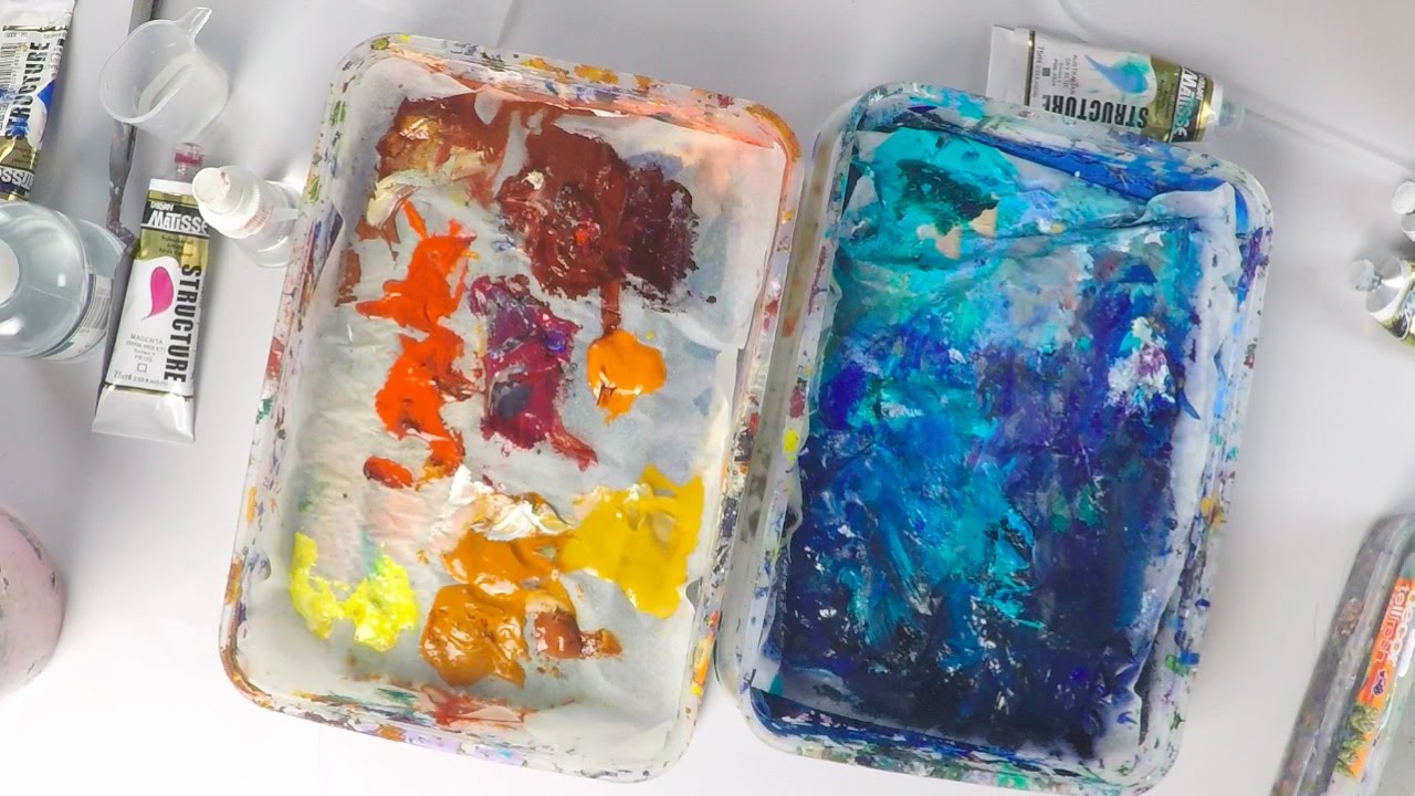 DIY Wet Palette: Keep Acrylics From Drying Out for Hours! — Steemit