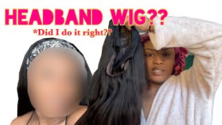 Natural Hair HEADBAND WIG! | 🔥 Super Easy, You Don&#39;t Need Skills Sis! 🔥 | NiaWigs