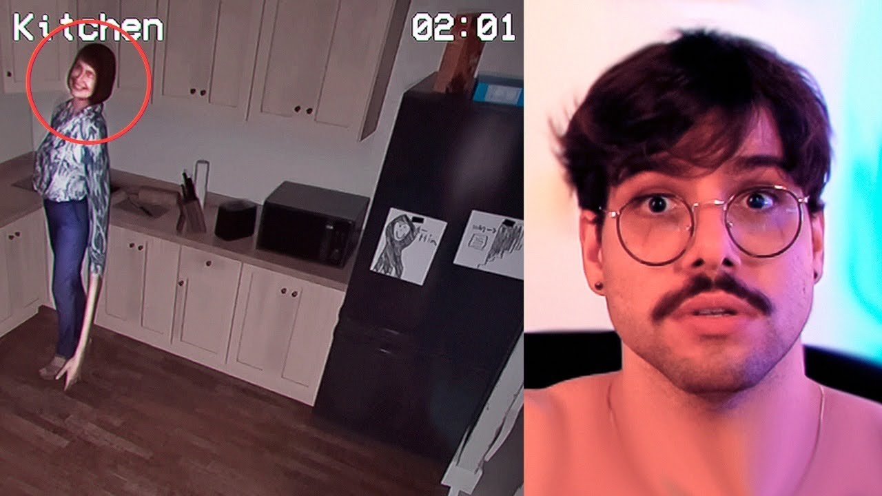 Estava olhando as câmeras de casa sozinho na madrugada até que…