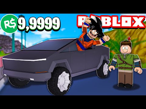 Comprei O Novo Carro Tesla Cybertruck Na Cidade Do Roblox Mad City Youtube - ganhei o carro mais rapido da cidade no roblox mad city youtube