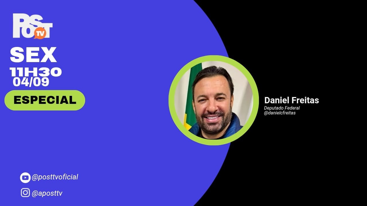 Eleições 2026 | DIA 04 DE SETEMBRO DE 2026 - Dep. Daniel Freitas