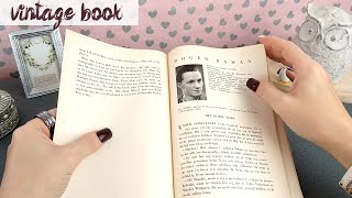 ASMR Page Turning (Vintage Book) To Quiet Your Mind   • No Talking