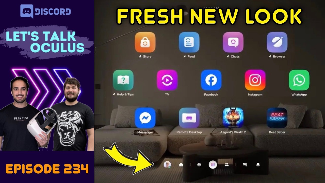 New Meta Quest 3 UI Impressions and Checking Out Free Demos - LTO 324 ...