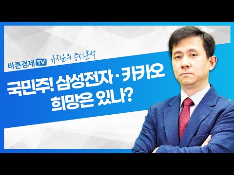 국민주! 삼성전자 카카오 희망은 있나? [유지윤의 마감시황]